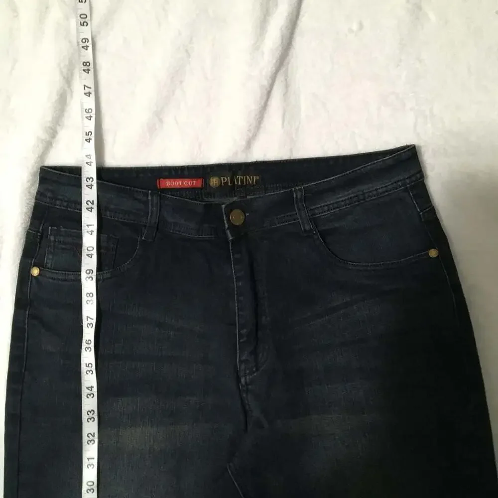 Platini Premium Dark Wash Bootcut Jeans
